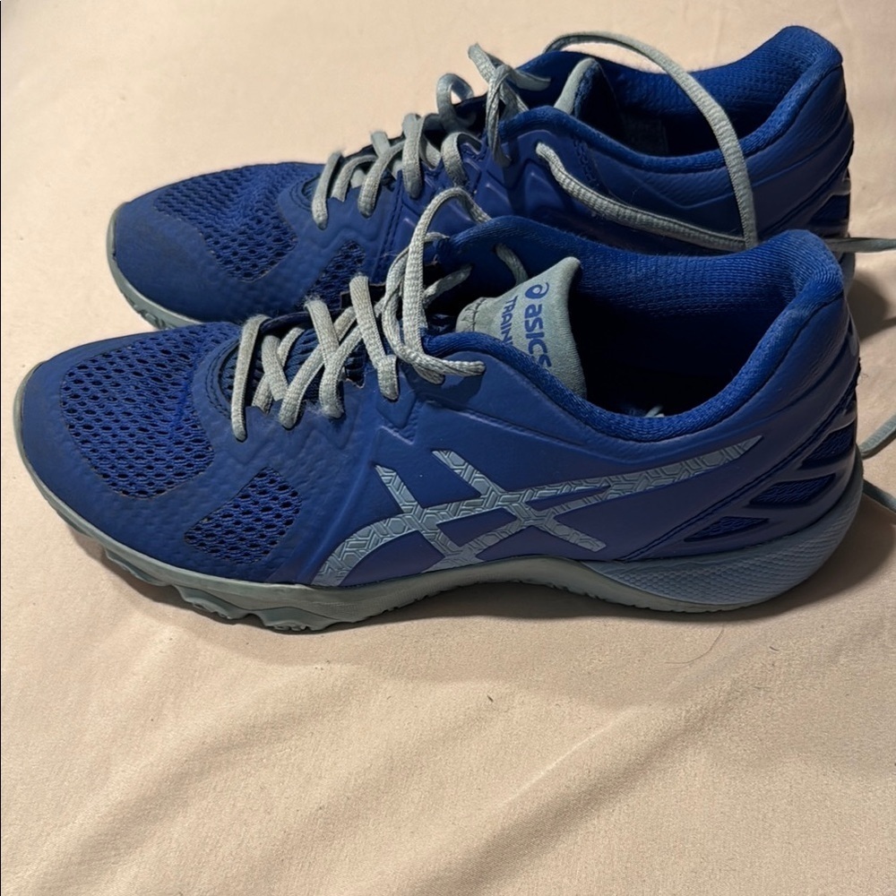 ASICS Blue Training Shoes - Picture 4 of 4